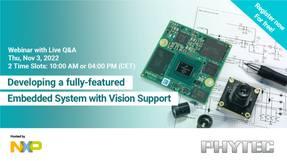 Developing a Fully-Featured Embedded System With Vision Support