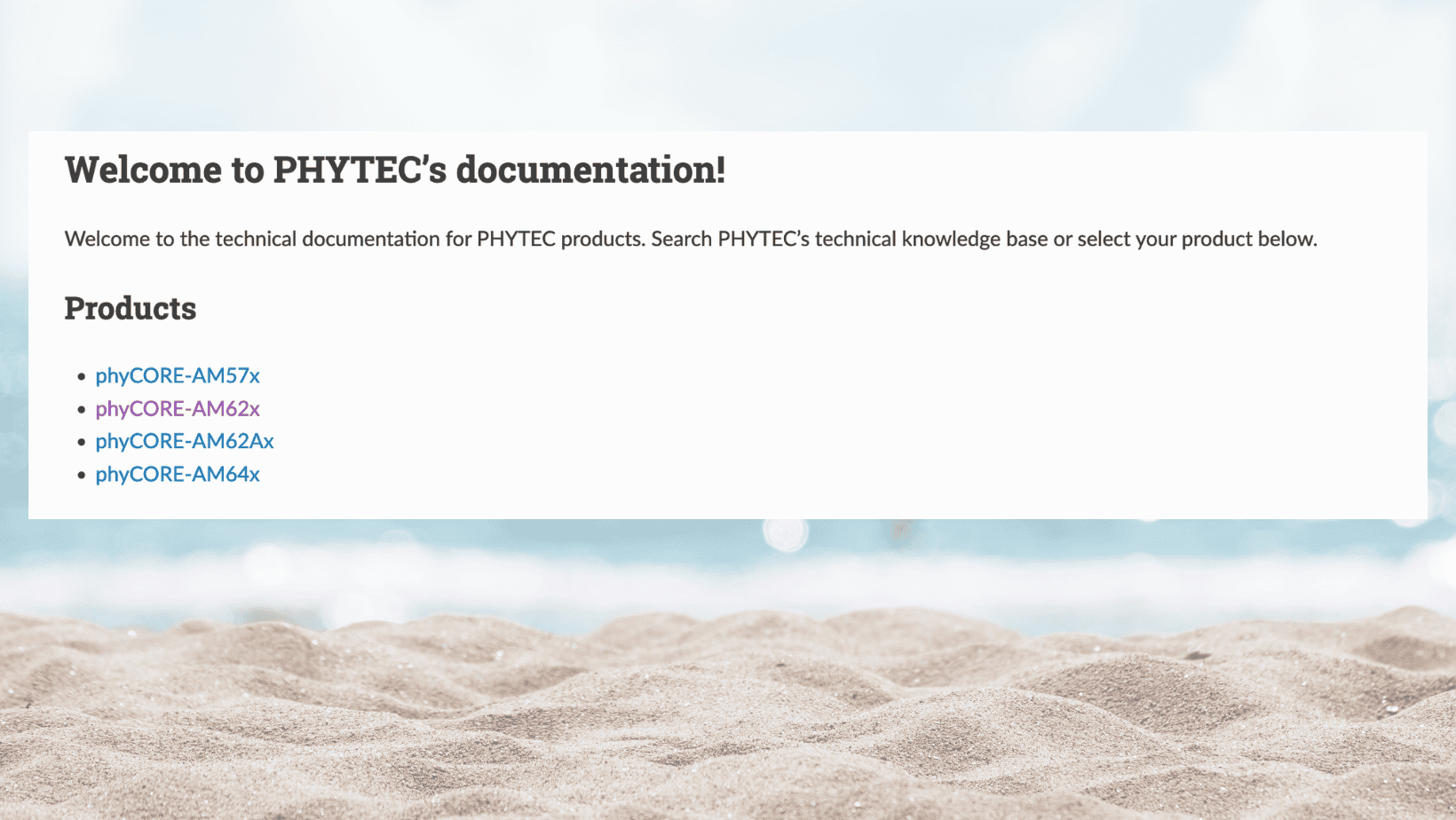Documentation