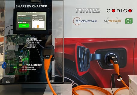 Smart EV Charging Station with Vehicle-to-Grid (V2G) Communication