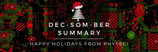 Newsletter – Dec-SOM-ber Summary