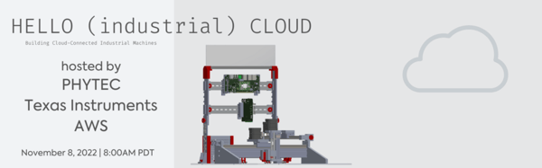 Webinar – Hello (industrial) Cloud with Texas Instruments